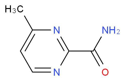 4-Methylpyrimidine-2-carboxamide_分子结构_CAS_1330754-32-9)