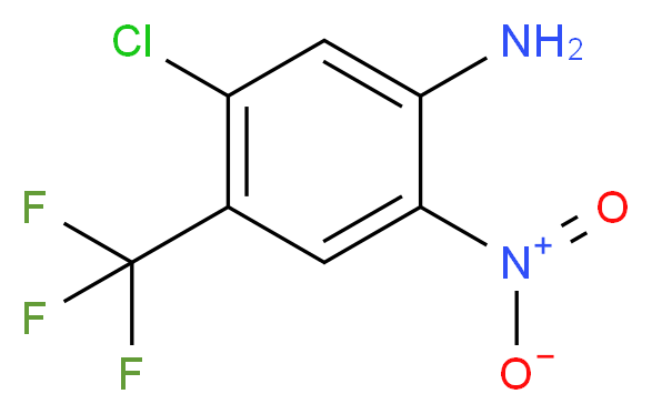 5-Chloro-2-nitro-4-(trifluoromethyl)benzenamine_分子结构_CAS_35375-74-7)