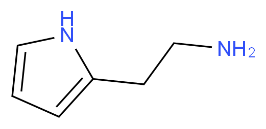 2-(1H-pyrrol-2-yl)ethan-1-amine_分子结构_CAS_40808-62-6