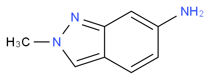 2-Methyl-2H-indazol-6-amine_分子结构_CAS_50593-30-1)