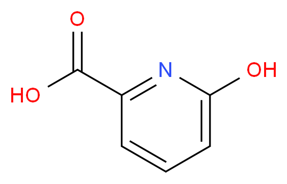 6-羟基吡啶-2-羧酸_分子结构_CAS_19621-92-2)