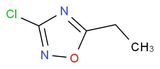 3-chloro-5-ethyl-1,2,4-oxadiazole_分子结构_CAS_1256643-47-6)