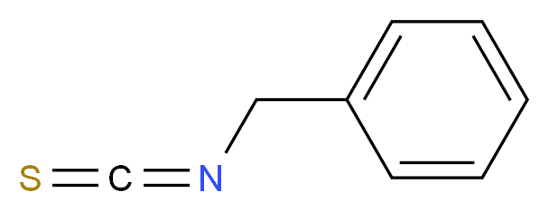 Benzylisothiocyanate_分子结构_CAS_622-78-6)