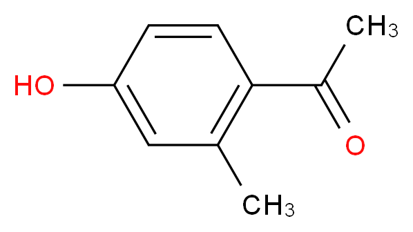 1-(4-hydroxy-2-methylphenyl)ethan-1-one_分子结构_CAS_875-59-2