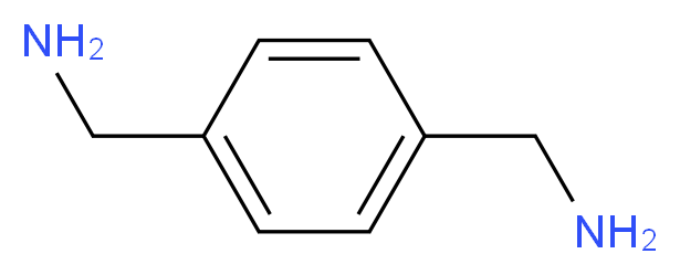 [4-(aminomethyl)phenyl]methanamine_分子结构_CAS_539-48-0