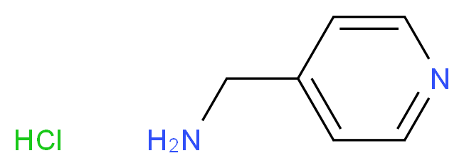 pyridin-4-ylmethanamine hydrochloride_分子结构_CAS_64460-41-9
