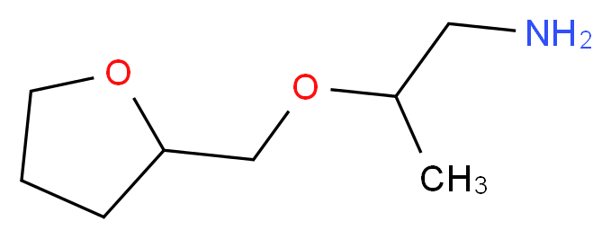 2-(Tetrahydro-2-furanylmethoxy)-1-propanamine_分子结构_CAS_)