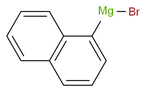 1-萘溴化镁 溶液_分子结构_CAS_703-55-9)
