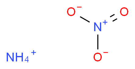 硝酸铵_分子结构_CAS_6484-52-2)