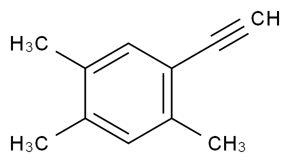 1-ethynyl-2,4,5-trimethylbenzene_分子结构_CAS_351002-92-1