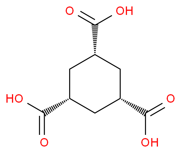 1,3,5-环己烷三羧酸_分子结构_CAS_16526-68-4)