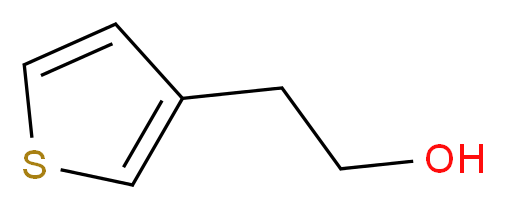 3-(2-Hydroxyethyl)thiophene_分子结构_CAS_13781-67-4)