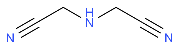 2,2'-Azanediyldiacetonitrile_分子结构_CAS_628-87-5)