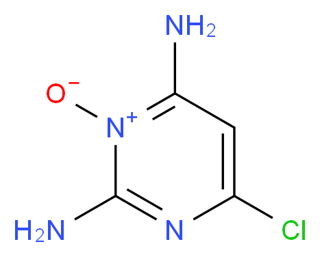 2,6-diamino-4-chloropyrimidine 1-oxide_分子结构_CAS_)