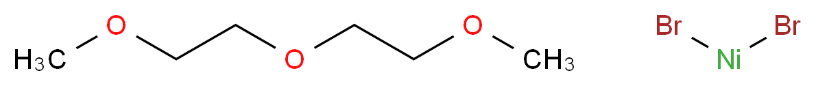 1-methoxy-2-(2-methoxyethoxy)ethane; dibromonickel_分子结构_CAS_312696-09-6