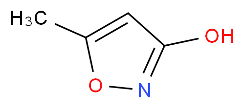 5-methyl-1,2-oxazol-3-ol_分子结构_CAS_10004-44-1