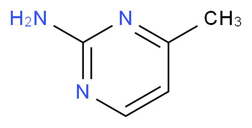 2-Amino-4-methylpyrimidine 98%_分子结构_CAS_108-52-1)