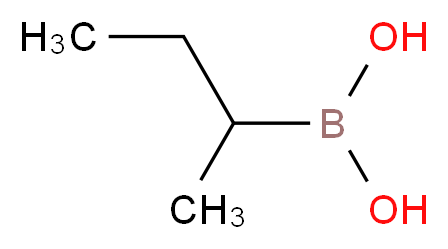 (butan-2-yl)boronic acid_分子结构_CAS_88496-88-2