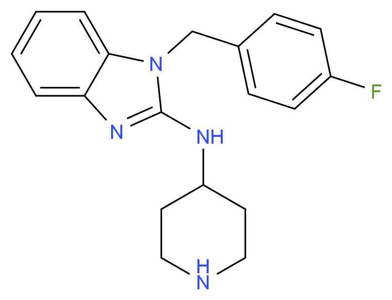 Norastemizole Hydrobromide_分子结构_CAS_75970-64-8)