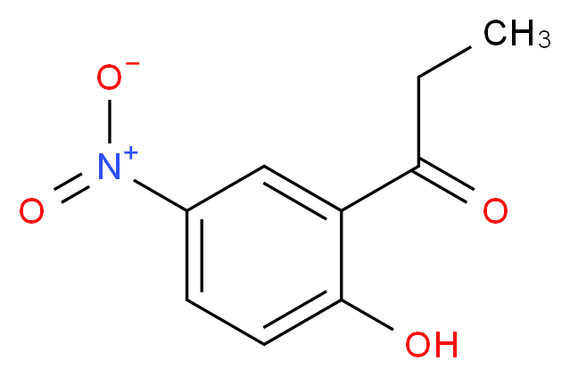 1-(2-hydroxy-5-nitrophenyl)propan-1-one_分子结构_CAS_55805-95-3