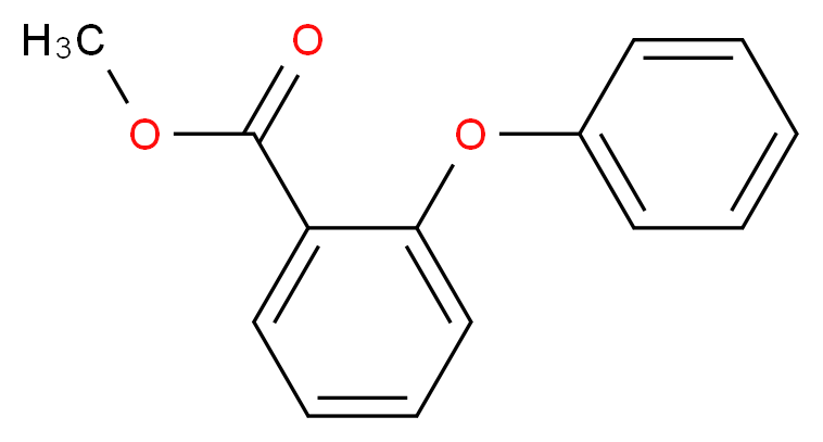 methyl 2-phenoxybenzoate_分子结构_CAS_21905-56-6