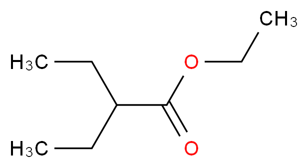 ethyl 2-ethylbutanoate_分子结构_CAS_)