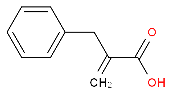 2-benzylprop-2-enoic acid_分子结构_CAS_5669-19-2