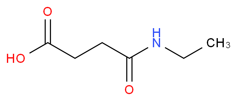 3-(ethylcarbamoyl)propanoic acid_分子结构_CAS_)