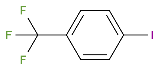 1-iodo-4-(trifluoromethyl)benzene_分子结构_CAS_455-13-0)