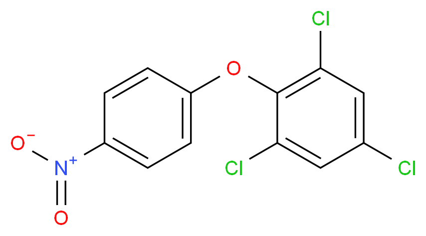 1,3,5-Trichloro-2-(4-nitrophenoxy)benzene_分子结构_CAS_1836-77-7)