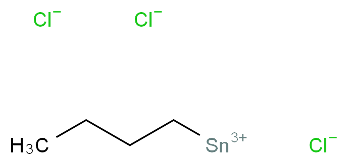 正丁基三氯化锡_分子结构_CAS_1118-46-3)