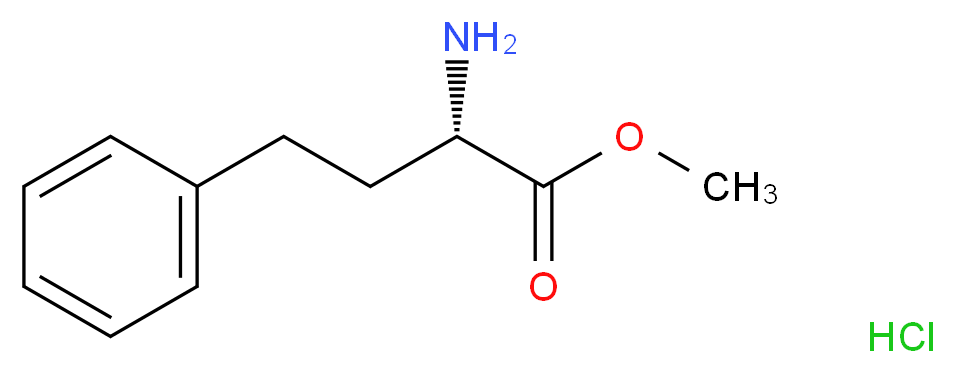 (2S)-2-Amino-benzenebutanoic Acid Methyl Ester Hydrochloride_分子结构_CAS_60425-49-2)