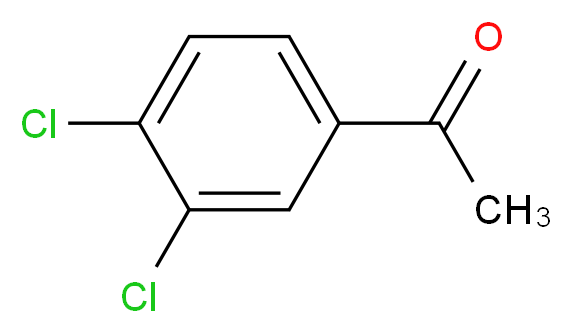 1-(3,4-Dichlorophenyl)ethanone_分子结构_CAS_2642-63-9)