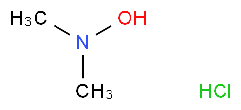 N,N-dimethylhydroxylamine hydrochloride_分子结构_CAS_16645-06-0