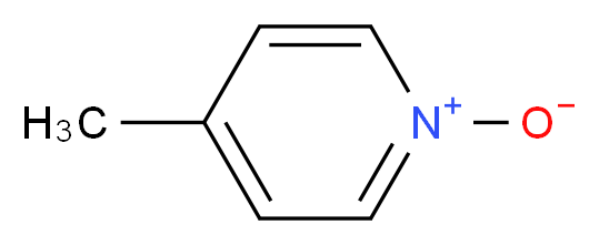 4-METHYLPYRIDINE N-OXIDE_分子结构_CAS_1003-67-4)