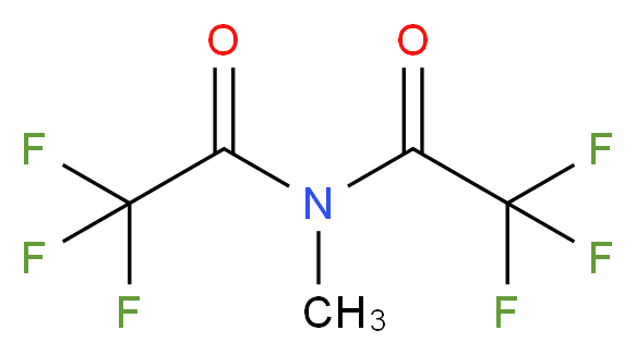 N-METHYL-bis-(TRI-FLUOROACETAMIDE)_分子结构_CAS_685-27-8)