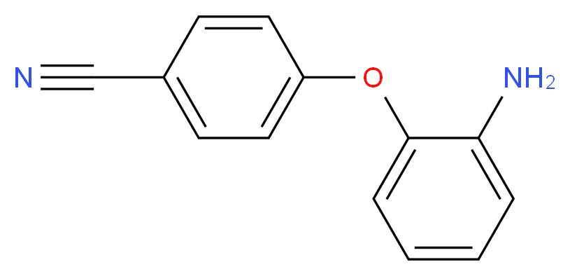 4-(2-Aminophenoxy)benzonitrile_分子结构_CAS_30202-92-7)