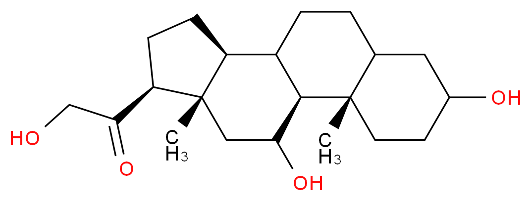 Tetrahydrocorticosterone_分子结构_CAS_68-42-8)