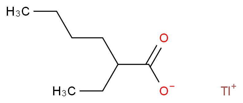 λ<sup>1</sup>-thallanylium 2-ethylhexanoate_分子结构_CAS_210578-56-6