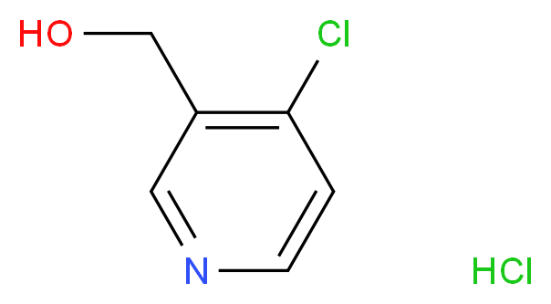 (4-chloropyridin-3-yl)methanol hydrochloride_分子结构_CAS_245124-17-8