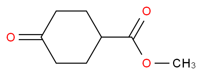 Methyl 4-Oxocyclohexanecarboxylate_分子结构_CAS_6297-22-9)