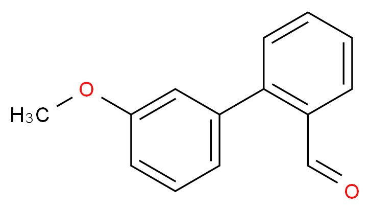 3'-Methoxy-[1,1'-biphenyl]-2-carboxaldehyde_分子结构_CAS_)