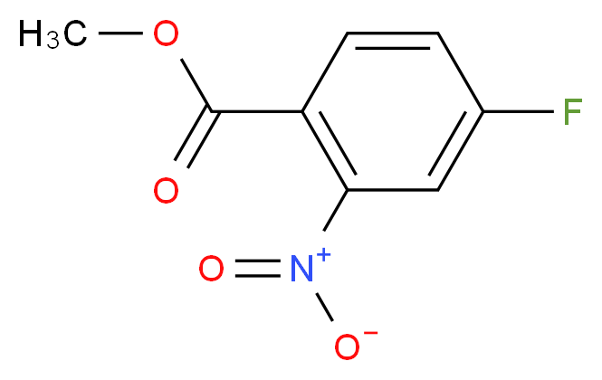 methyl 4-fluoro-2-nitrobenzoate_分子结构_CAS_151504-81-3