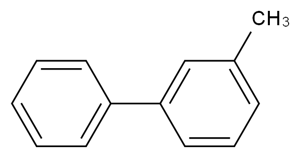 1-methyl-3-phenylbenzene_分子结构_CAS_643-93-6