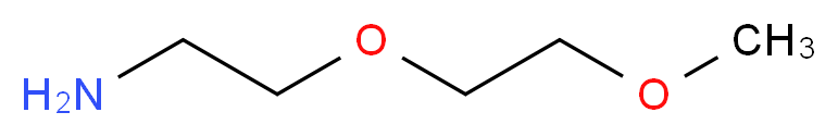 2-(2-Methoxyethoxy)ethanamine_分子结构_CAS_31576-51-9)