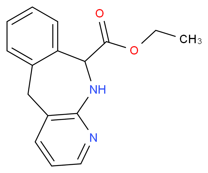 ethyl 7,9-diazatricyclo[9.4.0.0<sup>3</sup>,<sup>8</sup>]pentadeca-1(15),3(8),4,6,11,13-hexaene-10-carboxylate_分子结构_CAS_1071504-73-8