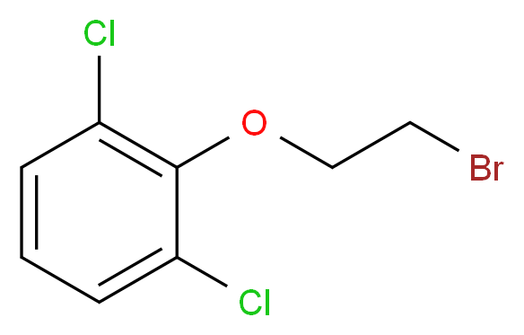 2-(2-bromoethoxy)-1,3-dichlorobenzene_分子结构_CAS_26583-73-3)