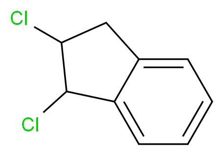 1,2-dichloro-2,3-dihydro-1H-indene_分子结构_CAS_74925-48-7