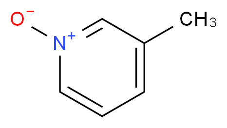 3-methylpyridin-1-ium-1-olate_分子结构_CAS_1003-73-2