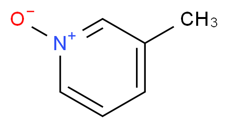 3-Methylpyridine 1-oxide_分子结构_CAS_1003-73-2)